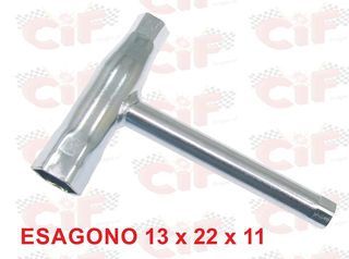 Μπουζόκλειδο 13x22x11 για Vespa