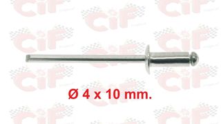 Πιρτσίνι 4x10mm για μύτες ραγών πατώματος για Vespa PE-PX-LML