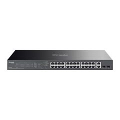TP-LINK ES228GP Switch 28-Port Gigabit, 24x PoE+ 250W, L2 Managed, SFP