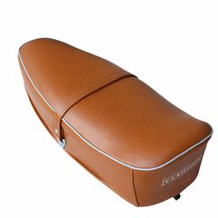 Σέλα καφέ για Vespa smallframe 50-125-ET3-PRIMAVERA