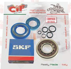 Σετ ρουλεμάν - τσιμούχες στροφάλου για Vespa smallframe ET3