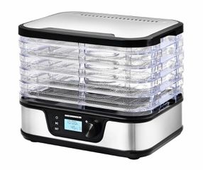 Heinner EliteDry HFD-K380DSS Αποξηραντής Τροφίμων 380W LCD Inox
