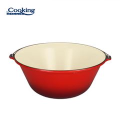 Heinner HR-ZVC-30CE Καζάνι Μαντεμένιο Εμαγιέ 30L 54x23cm με Καπάκι