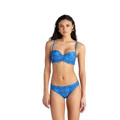 Blu4u Γυναικείο Μαγίο Σλιπ Hipster Blue Ikat SS '26