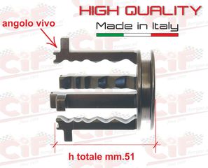 Σταυρός ταχυτήτων (μακρύς 51mm) για Vespa smallframe 50-ET3-PRIMAVERA