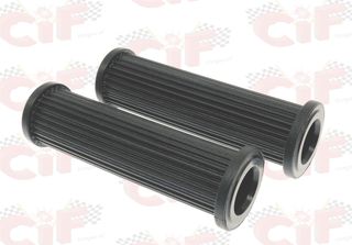 Χειρολαβές (ζεύγος) μαύρες για Vespa PK 50/125 - PK 50S/125S