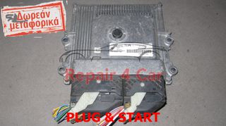 ΕΓΚΕΦΑΛΟΣ ΚΙΝΗΤΗΡΑ PEUGEOT CITROEN OPEL 1.2T VD46.1 HW9806671980 9826380880 280009400 TESTED  ΞΕΚΛΕΙΔΩΤΟΣ