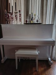 Πιάνο λευκό-thumb-2