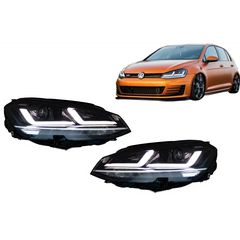 Osram Plírhs LED Fanária Emprós LEDriving katállhlo gia VW Golf 7 VII 12-17 Chrómio Upgrade for Xenon DRL Autokínhta
