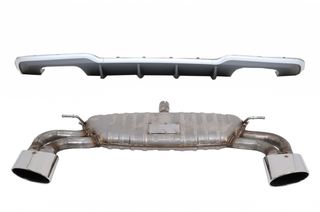 Píso Profulaktíras me svsthma exátmishs katállhlos gia Audi A3 8V Ananéosh Chátsmpak Sportback (2016-2019) S-Line Profulaktíras S3 Schediasmós