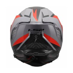 ΚΡΑΝΟΣ F/F LS2 818.05 STORM III DYNAMO GREY/RED XL-thumb-1