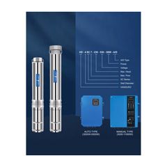 Υποβρύχια Αντλία Νερού Handuro 4inc AC/DC HD-4SC14-270-530-7500 A/D - 7500W