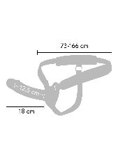 Hidden Desire - Inferno Vibrating Penis Sleeve Strap-on 18 Cm