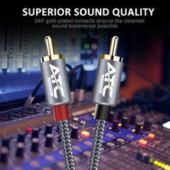 ATC HQ 2xRCA / 2xRCA 1.5m Cable-thumb-1