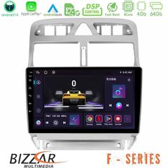 Bizzar F Series 8Core Android14 4+64GB Peugeot 307 2002-2008 Navigation Multimedia Tablet 9" Με Carplay & Android Auto