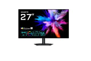 GIGABYTE GO27Q24G Gaming Monitor 27" OLED Quad HD 240Hz 0.03ms HDR400 G-SYNC FreeSync Μαύρο