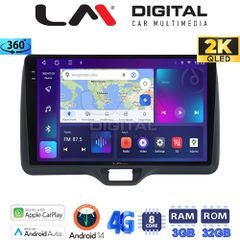 LM Digital - LM ZD8554H GPS Οθόνη OEM Multimedia Αυτοκινήτου για Toyota Yaris 2020 > 2023 (CarPlay/AndroidAuto/BT/GPS/WIFI/GPRS)