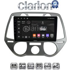 CLARION GL72838 Οθόνη OEM Multimedia Αυτοκινήτου για Hyundai i20 2008 > 2014 (CarPlay/AndroidAuto/BT/GPS/WIFI/GPRS)