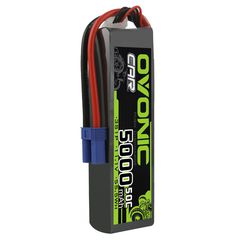 Ovonic 5000mAh 3S LiPo Battery 50C 11.1V With EC5 Plug for 3S&6S ARRMA Car 1/8 & 1/10 Scale RC Cars Trucks