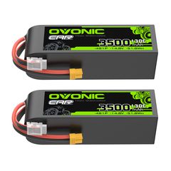 OVONIC 4S 3500mAh 14.8V 130C LiPo Battery with XT60 Plug for 1/10 scale RC Car Truck RC Aircraft