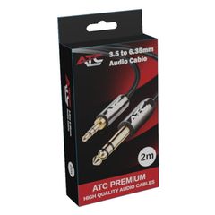 ATC HQ 3.5mm ST / 6.35 ST 2.0m Cable-thumb-2