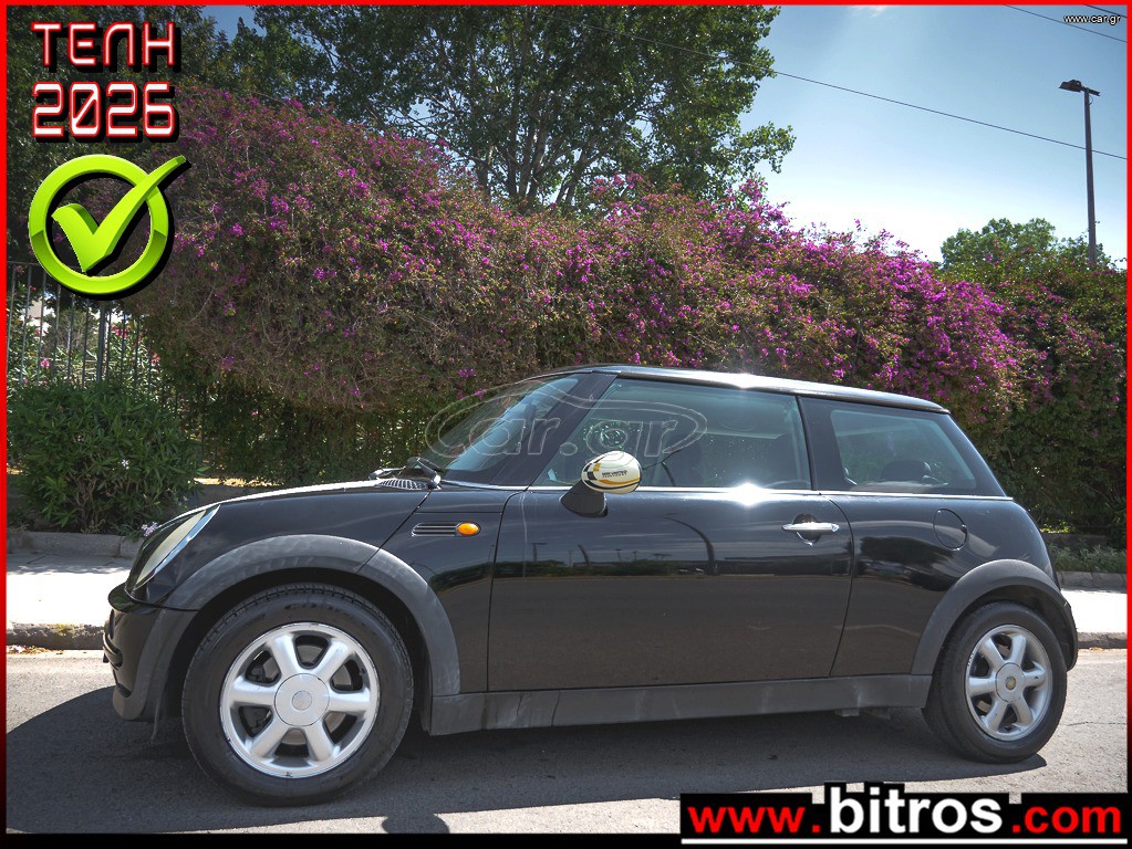 Mini Cooper 2005 129.000km!!! ΛΙΓΑ ΧΛΜ! ΙΔΩΤΗΣ Cooper 1.6 i 16V (116 Hp)