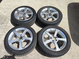 ΖΑΝΤΟΛΑΣΤΙΧΑ MERCEDES ΓΝΗΣΙΑ 17' 5x112 ΜΕ ΠΟΛΥ ΚΑΛΑ ΕΛΑΣΤΙΚΑ 205/55/17