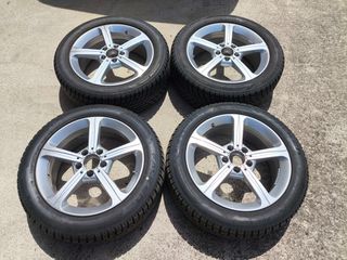 ΖΑΝΤΟΛΑΣΤΙΧΑ MERCEDES ΓΝΗΣΙΑ 17' 5x112 ΜΕ ΠΟΛΥ ΚΑΛΑ ΕΛΑΣΤΙΚΑ 205/55/17-thumb-1