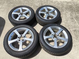 ΖΑΝΤΟΛΑΣΤΙΧΑ MERCEDES ΓΝΗΣΙΑ 17' 5x112 ΜΕ ΠΟΛΥ ΚΑΛΑ ΕΛΑΣΤΙΚΑ 205/55/17-thumb-2