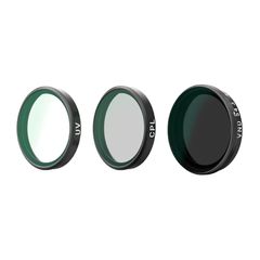Σετ φίλτρων Telesin CPL/VND8/UV για DJI Osmo Action 6 (3 τεμ.).
