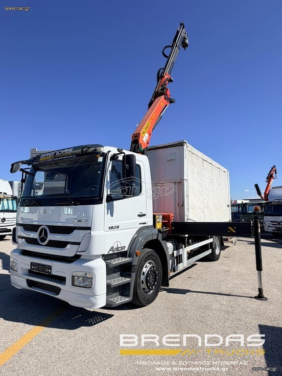 Γερανοί - Φορτηγά Με Γερανό Mercedes-Benz 2014 1829 AXOR EEV 1929 AXOR