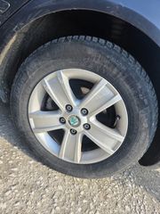 Ζαντολαστιχα Skoda 15"(5x112). Λαστιχα Michelin crossclimate 195/65r15