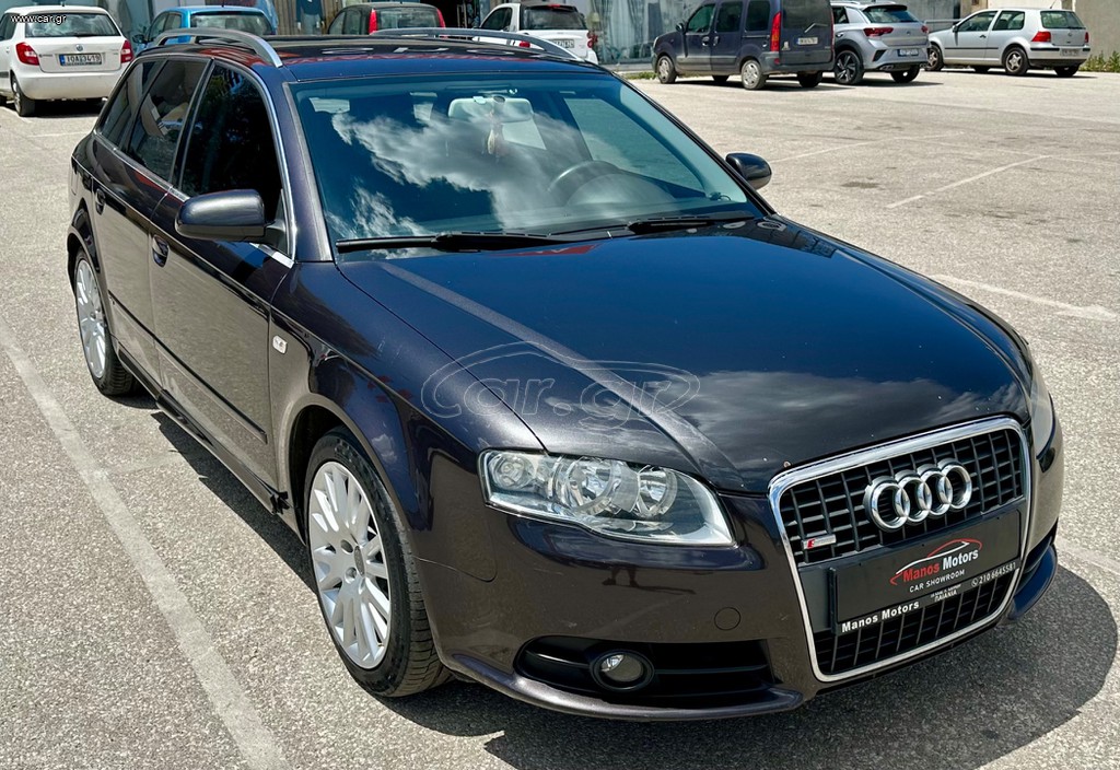 Audi A4 2007 2.0 TDI ΑΥΤΟΜΑΤΟ! FULL EXTRA! ΜΕ ΓΡΑΠΤΗ ΕΓΓΥΗΣΗ MANOS MOTORS