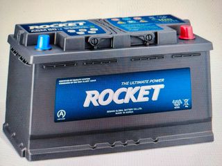 ΜΠΑΤΑΡΙΑ ROCKET AGM(R),80AH,315X175X190 START-STOP(ΚΑΤΑΛΛΗΛΛΗ ΓΙΑ ΑΓΡΟΤΙΚΑ ΝΕΑΣ ΓΕΝΙΑΣ)MADE IN KOREA