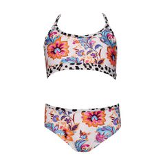 Blu4u Παιδικό Μαγιό Για Κορίτσι Μπικίνι Σετ Escape Floral SS '26
