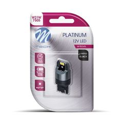 M-Tech W21W (T20) 12/24V W3x16d 6xSMD3020 CAN-BUS ΛΕΥΚΟ LIMITED BLACK M-TECH - 1 ΤΕΜ.