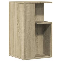 vidaXL Βοηθητικό Τραπέζι Sonoma Δρυς 35x35x60 εκ. Επεξεργασμένο Ξύλο