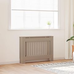vidaXL Κάλυμμα Καλοριφέρ 112 x 19 x 81,5 εκ. από Επεξεργασμένο Ξύλο