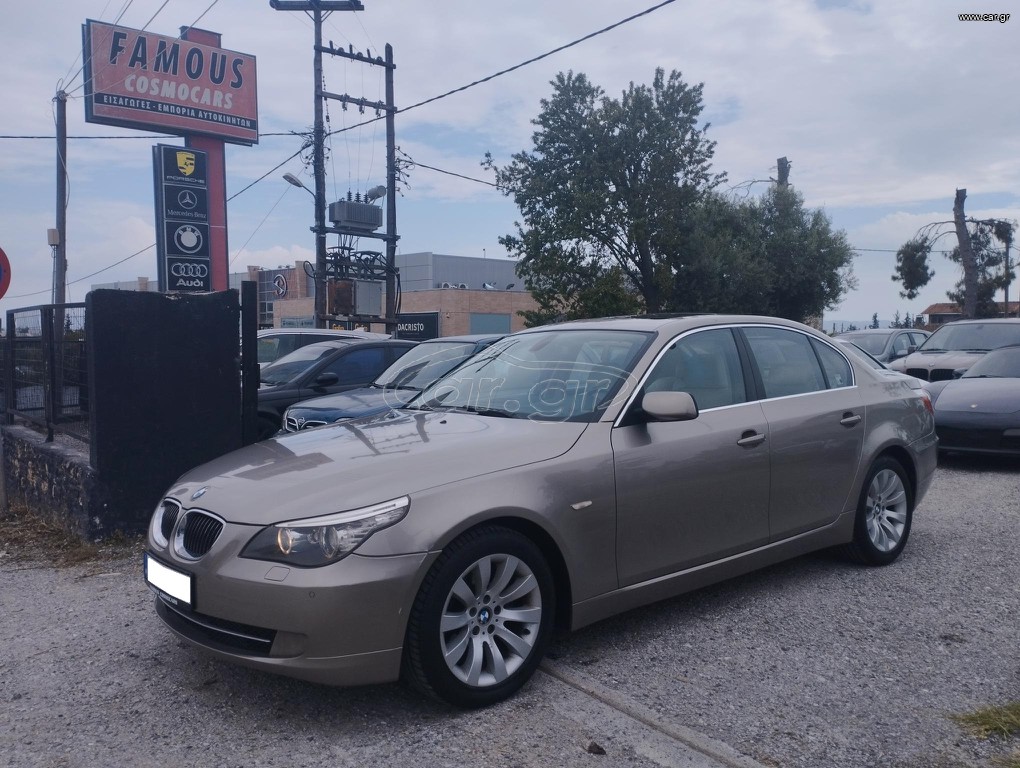 Bmw 525 2009 3.0 258PS, Αυτόματο, Δέρμα, Οροφή, Ελληνικό, Άριστο!