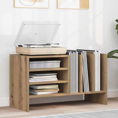 vidaXL Ντουλάπι δίσκων βινυλίου Artisan Oak 78,5 x 35 x 45 εκ