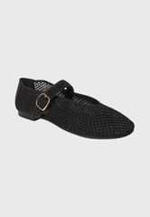 Funky Buddha Γυναικείες Πλεκτές Μπαλαρίνες Mary Jane FBL013-125-08