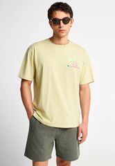 Funky Buddha Ανδρικό T-shirt με Τύπωμα στην Πλάτη FBM013-084-04