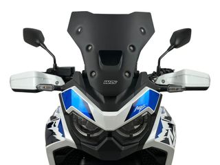 WRS ζελατίνα ENDURO για HONDA CRF 1100 L (2024 – ) Μαύρο Ματ-thumb-1