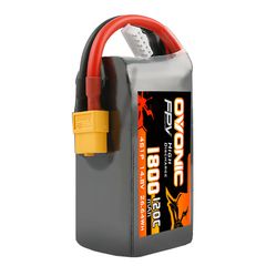 Ovonic 120C 4S 1800mAh 14.8V LiPo Battery Pack for FPV Racing with XT60 Plug for 5-6 inch Racing Drones Freestyle Long-Range FPV