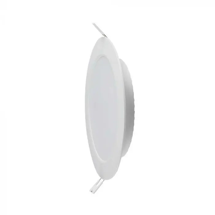 VTAC PRO – Mini Πάνελ LED Chip CREE 24W Στρογγυλό Χωνευτό CCT (3 σε 1) Λευκό – SKU: 78676