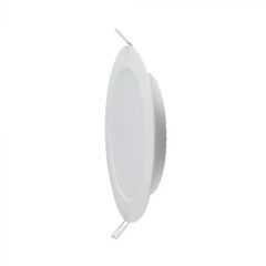 VTAC PRO – Mini Πάνελ LED Chip CREE 24W Στρογγυλό Χωνευτό CCT (3 σε 1) Λευκό – SKU: 78676