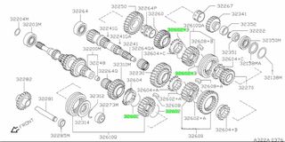 ΕΛΑΤΗΡΙΟ ΣΥΓΧΡΟΝΙΖΕ  ΚΙΒΩΤΙΟΥ ΣΑΣΜΑΝ NISSAN  3260318000-thumb-1