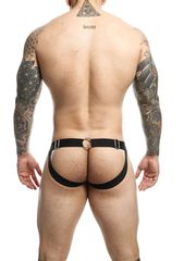 MOB Eroticwear DNGEON Chain Jockstrap Red OS-thumb-3