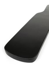 Hidden Desire Masters Real Leather Spanking Paddle - Black
