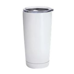 Θερμός κούπα "TOWER" σε λευκό χρώμα 600ml